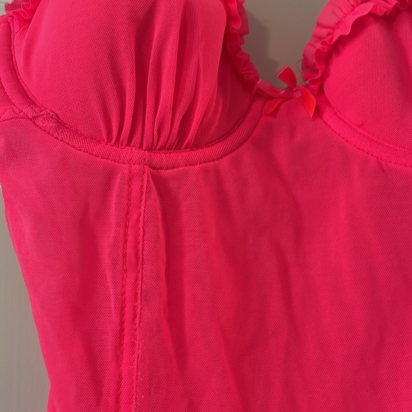 Hot pink teddy - Picture 2 of 4